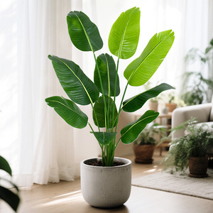 Plante artificielle de bananier du voyageur de luxe en pot, faux arbre <span class=keywords><strong>pour</strong></span> décoration d'événements, toile de fond de mariage et de fête - Product Image 2