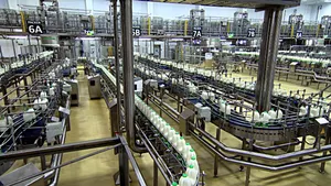 UHT Milk Production Line/automatic Dairy Milk Processing Plant Equipment