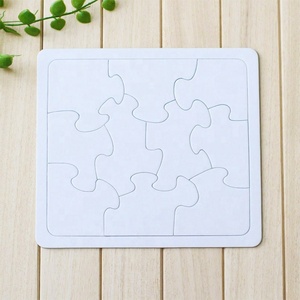 Nouveau style 2026 : Ensemble cadeau créatif de puzzles en papier vierges à peindre soi-même, éducatif pour enfants de 2 à 7 ans, unisexe - Product Image 2