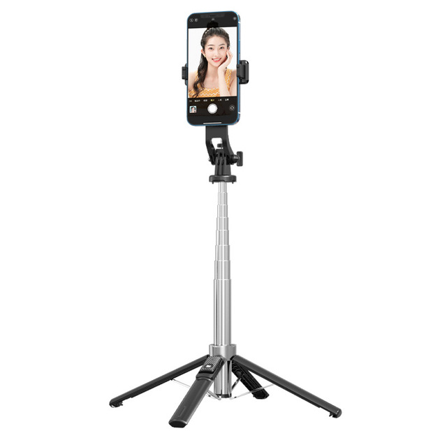 P130 Four-legged Stand Selfie Stick Charging Remote Control Anti-shake Adjustable Mobile Phone Selfie Stick