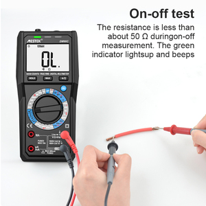 Multímetro digital dm96c True-<span class=keywords><strong>RMS</strong></span> 6000 Counts Tester Pantalla de 3 líneas Probador analógico Voltímetro Condensador Medidor de temperatura Amperímetro - Product Image 6