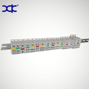 Bloc <span class=keywords><strong>de</strong></span> distribution d'alimentation modulaire unipolaire sur rail DIN en cuivre UKK 150A XK2-50/10*6 - Product Image 6