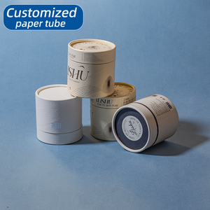 Tubes en papier personnalisés de luxe pour emballages de flacons de mascara, crème pour le visage, huiles essentielles, cosmétiques, parfums - Product Image 3