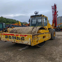 Rouleau compresseur BW225D-3 Bomag, rouleau compacteur b225 pour machine de construction routière allemande, rouleau à tambour unique de 25 tonnes