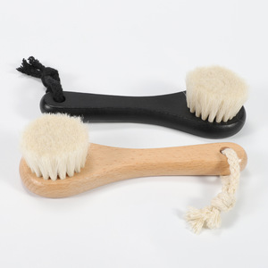 Peigne à cheveux <span class=keywords><strong>en</strong></span> bois de hêtre pour bébé avec fonction de massage, outil de coiffure portable - Product Image 3