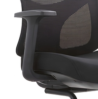 Chaise de bureau réglable haut de gamme avec siège haute résilience et dossier détachable – Solutions de rangement pour bureaux de direction
