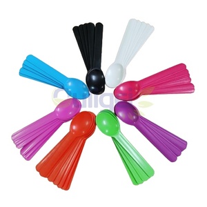 Cucharas de Helado Biodegradables de Almidón de Maíz al por Mayor, Cubiertos Desechables Personalizables con Muestras Gratis - Product Image 3