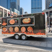 Remorque alimentaire, cuisine mobile, remorque boulangerie, remorque de concession, camion de café mobile, entièrement équipée, nouveau design commercial