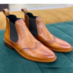 Customizable Genuine Leather Anti-Puncture Anti-Slip Autumn <b>Light</b> Handmade Men's Shoes Latest 2026 - Product Image 2