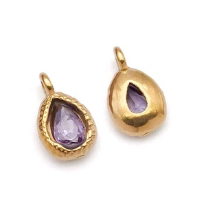Collar Moyamiya con Colgante de <span class=keywords><strong>Joya</strong></span> de Lujo Ligero Chapado en Oro, Regalo de San Valentín, Dijes de Piedra de Nacimiento de Acero Inoxidable, Unisex - Product Image 5