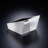 Prisme télescopique semi-pentagonal avec revêtement AR, réfléchissant, en aluminium argenté, utilisé pour les télémètres et les télescopes