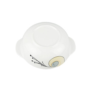 Personalizado redondo de melamina de plástico blanco cena tazón con tapa - Product Image 4