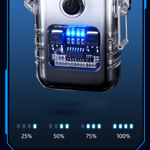 Linterna de Gas recargable de butano para exteriores, mechero autobrillante impermeable para acampar, encendedor recargable a prueba de viento para chimenea y velas - Product Image 6