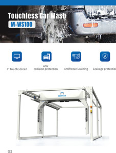 360 Degree Touchless Automatic <b>System</b> Stainless Steel Self Service Brushless No-contact Touch Free M-WS100 <b>Auto</b> - Product Image 2