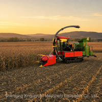 Machine à ensilage et à ensilage en pâte 4ZQL-30 autopropulsée haute capacité pour usine de traitement des aliments