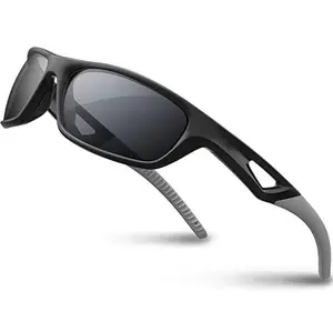Usom produsen kacamata hitam olahraga terpolarisasi kacamata mengemudi untuk pria PC bingkai tidak dapat dipecahkan