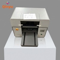 Imprimante DTG Qinyu pour T-shirts en coton/sweats à capuche, machine d'impression directe sur vêtement, tête I1600, usage professionnel pour petites entreprises, encre blanche, USB/Windows