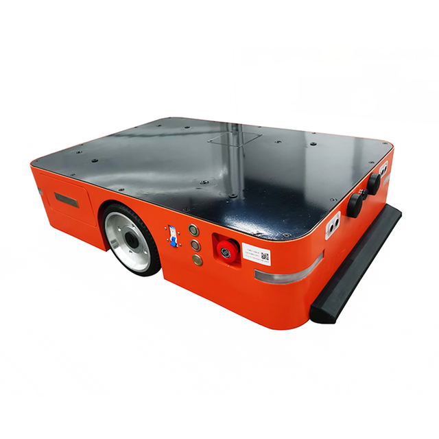 China Manufacture Direct Sales High Performance Automated Guided Vehicle Autonomous Robot AGV Cart with Fast Robot Chassis