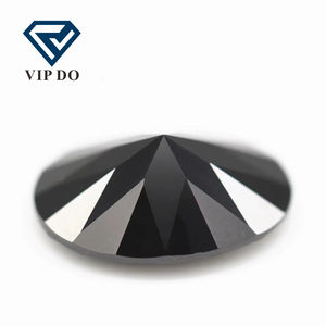 高品質黒色透明オーバルカットモアッサナイトルーズダイヤモンドGRA証明書モアッサナイトファンシーオーバルシェイプ - Product Image 5