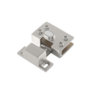 Furniture Hinge Flush Mount 2.5mm 304 Stainless Steel Precision Casting Minimalist Design Hiding Feature for <b>Cabinet</b> Use - Product Image 1