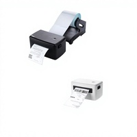 Imprimante d'étiquettes thermiques 4 pouces en stock Chine Tête d'impression + Adaptateur mural 203dpi Interface USB