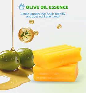 Savon de <span class=keywords><strong>Lessive</strong></span> en Barre Biologique Jaune le Plus Vendu, Sans Danger pour Bébés, Vente en Gros - Product Image 5