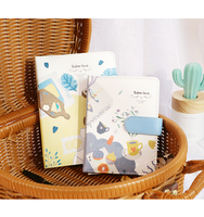 Cahier de notes A5/A6 en cuir PU, agenda, colle, pour Journal, couleurs d'été pour filles, Mini Type, agenda, en STOCK en ue