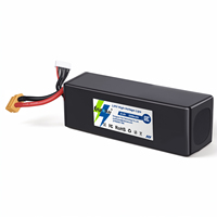Baterai LiHV Hardcase 22.8V 6S 2200mAh 60C XT90 Daya Tahan Lama untuk Drone FPV, Fotografi Udara, dan Pesawat Terbang Sayap Tetap
