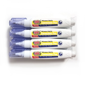 Stylo correcteur à pointe moyenne, bonne qualité, non toxique, séchage rapide, liquide, pour l'école et le bureau - Product Image 5