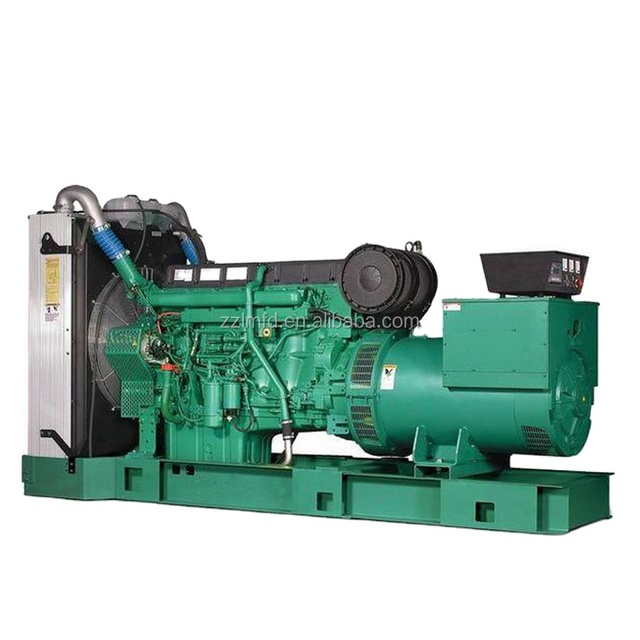 China Supplier Wholesale Price 500kw 625kva Volvo TWD1643GE Turbine Electric Generator Dynamo