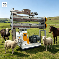 Granulateur annulaire pour aliments de volaille et de bétail 0,6-12T/H avec conception économe en énergie pour ferme et usine d'aliments commerciaux