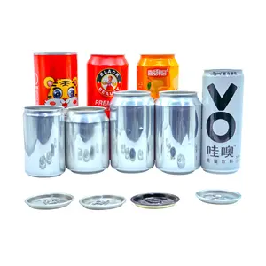 Vente en gros Canette en aluminium Bière boisson Impression emballage en métal canette 185ml 200ml 269ml 310ml 330ml 355ml 375ml 473ml 500ml 1000ml