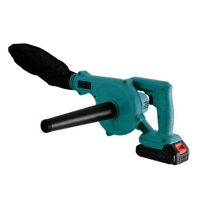 Ручной питание от аккумулятора беспроводной портативный воздушный вакуумный сдуватель листьев мощный для сада