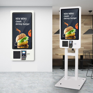 Kiosco de Autoservicio Táctil de 21.5/23.8/27 Pulgadas con Impresora/Escáner para Navegación de Menús y Pedidos en Tiendas de Comida Rápida, Café y Bebidas - Product Image 4