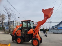 Hochwertiger EPA Eur5 Standard Brandneuer Sunblaze 4x4 Modell Baggerlader Radlader mit Yunnei Dieselmotor und 1 Jahr Garantie