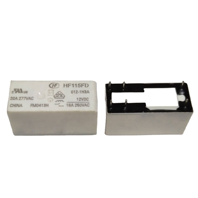 Electronic components Dc electromagnetic relay 5/12/24VDC 16A DIP 6pin HF115FD 005/012/024-1H3A