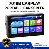 Autoradio 2 DIN avec écran tactile HD 7 pouces, lecteur MP5, aide au recul, RGB, pour USB, SD, Aux-in, amplificateur, fabriqué par TOKO Factory