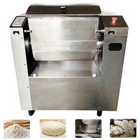 Mélangeur à Pâte Électrique Commercial Haute Productivité 25kg 30kg 50kg – Pétrin Horizontal pour Boulangerie, Pain, Biscuits, Pizza