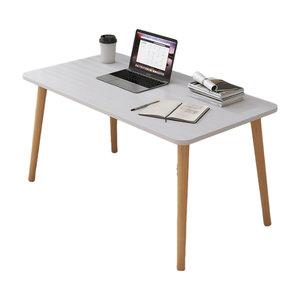 Casa ufficio ergonomia concavo a forma di arco tavolo rotondo <span class=keywords><strong>angolo</strong></span> in legno <span class=keywords><strong>studio</strong></span> scrittura Computer scrivania tavolo per <span class=keywords><strong>soggiorno</strong></span> - Product Image 2