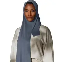 Muslim Women's Instant Jersey Hijab, One Loop Scarf