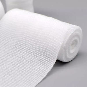 الطبية لينة مريحة 100% القطن الجانب المنسوجة ضمادة بشاش لمنع الجراحية مضغوط العدوى - Product Image 3