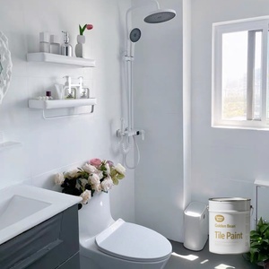 Thân thiện với môi trường không thấm nước sơn gạch phòng tắm đổi mới đặc biệt thay đổi màu sắc cho gạch lát sàn nhà vệ sinh ứng dụng lớp phủ chất lỏng - Product Image 1
