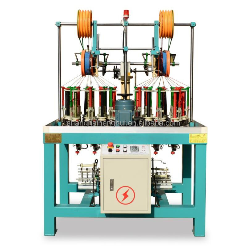 Прочной нейлоновой веревки с круглым сечением для кроссовок ткацкого станка оплеточная машина