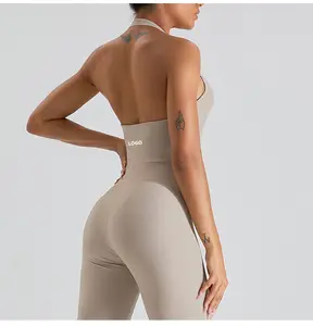 Nuova ultima tuta Fitness un pezzo tuta da ballo sportiva stretta per sollevamento fianchi tuta Activewear da donna Yoga Set