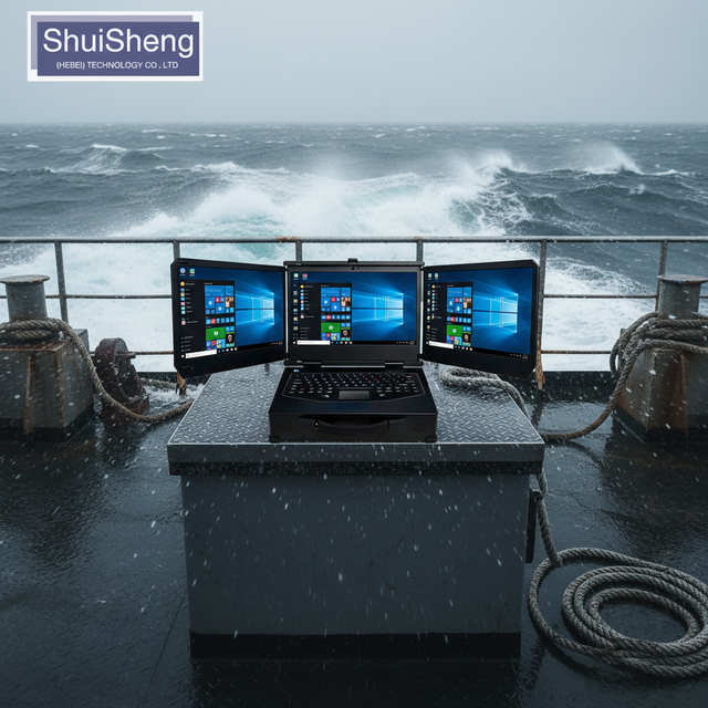 IEC 61373 Compliant Shockproof Vibration Resistant Trackside Maintenance Rugged Computing Platforms