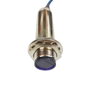 확산 반사 및 물체 감지 원통형을위한 고감도 광학 센서 금속 쉘 광전 스위치 - Product Image 1