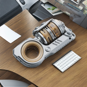 Đồ chơi giảm căng thẳng GoBiggeR Sinian EDC <span class=keywords><strong>Fidget</strong></span> Spinner kim loại dạng trượt dành cho người bị ADHD, hỗ trợ tập trung, với chất liệu PEI Sinian - Product Image 2