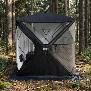 Tente <span class=keywords><strong>de</strong></span> camping portable pliable pour la pêche sur glace, tente <span class=keywords><strong>de</strong></span> sauna à vapeur multi-usages - Product Image 3
