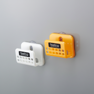 Inomata porta spugna mandarino graziosi poggia cucchiaio e fermagli - Product Image 1