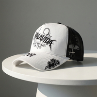 Gorras Trucker Originales Personalizadas con Visera Curva Ajustable y Bordado 3D, Fabricante ODM OEM DT, con Bordado Personalizado